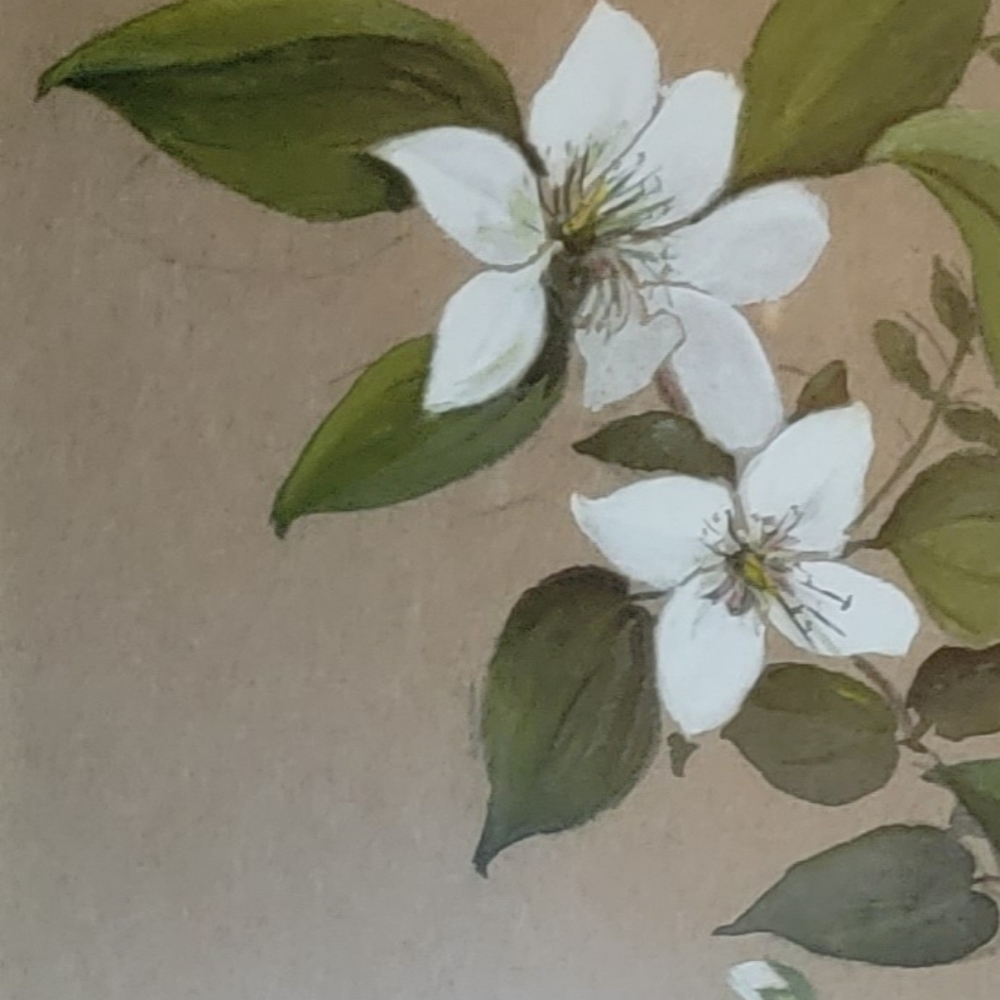 COPY - 🌱 Vintage Hand Painted Framed Art - Picture 4 of 6